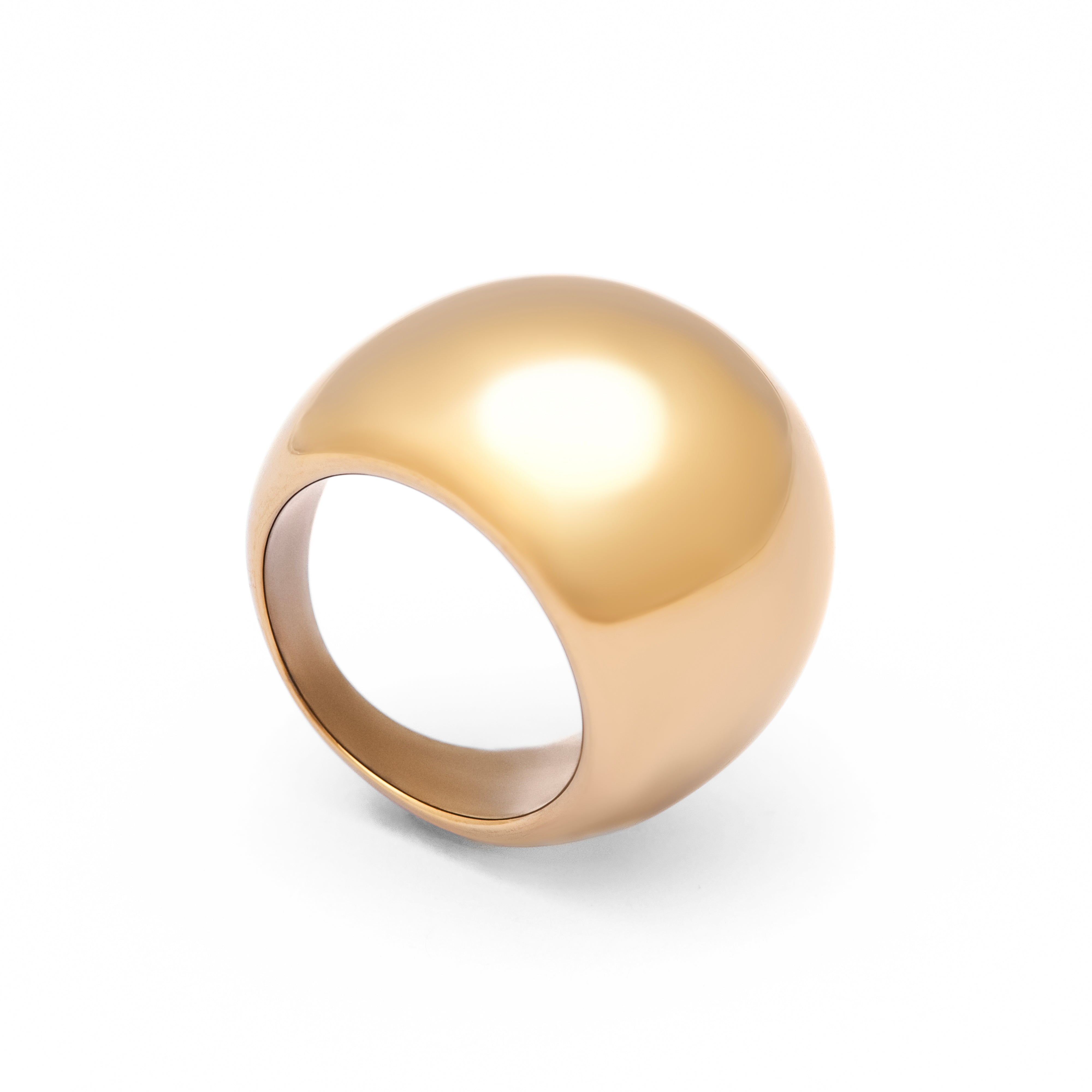 Gold Dome Ring