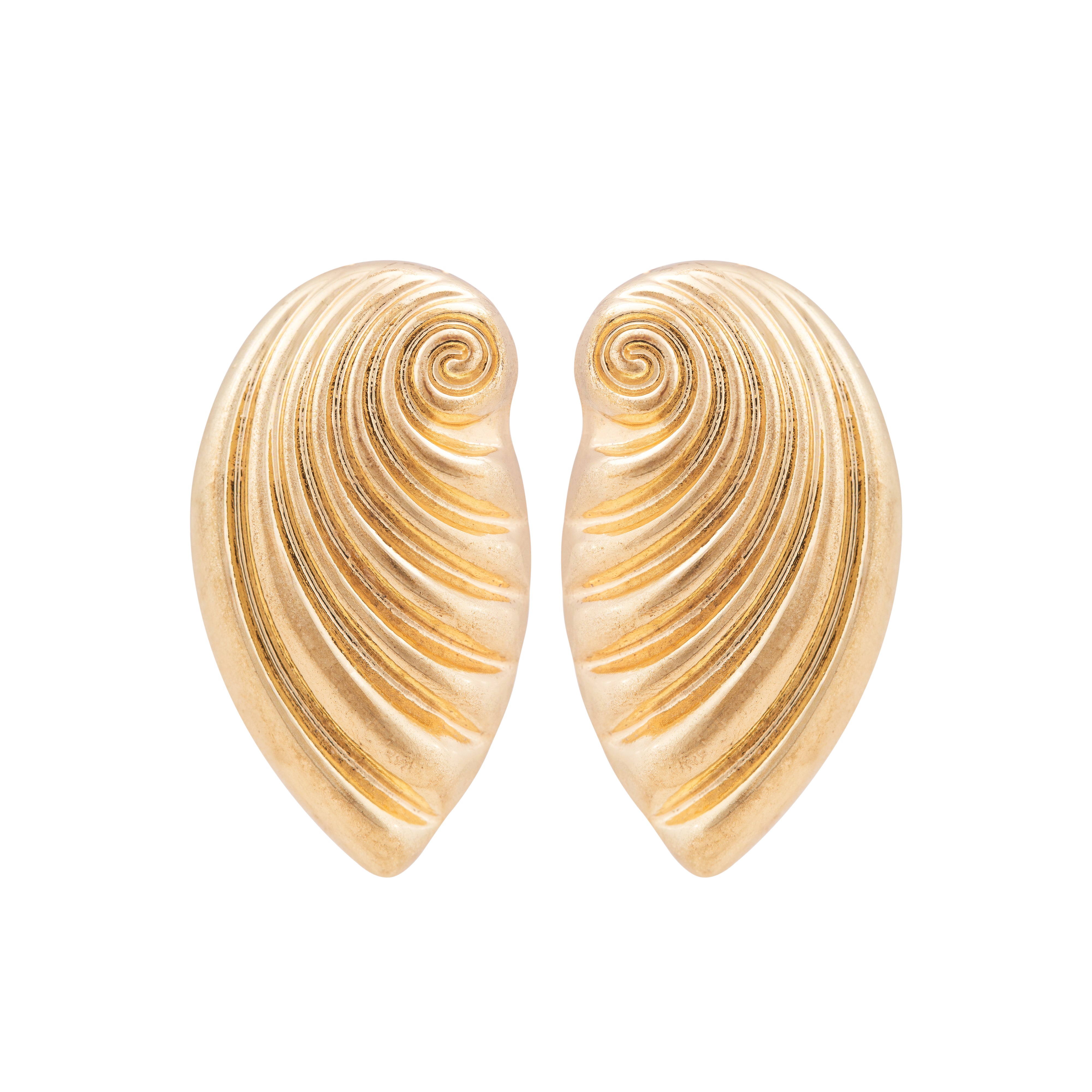 Shell Curve Stud