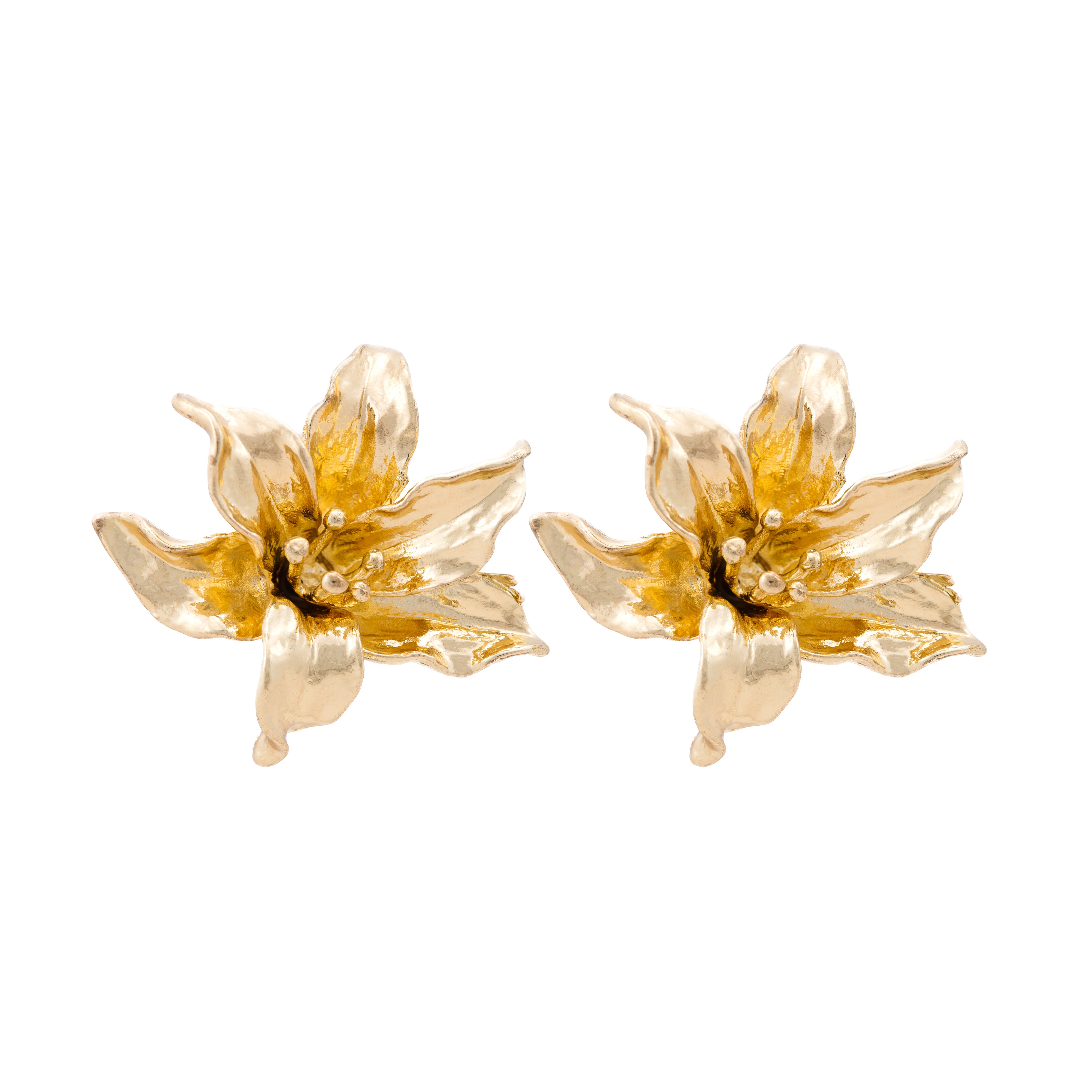Gold Bloom Stud