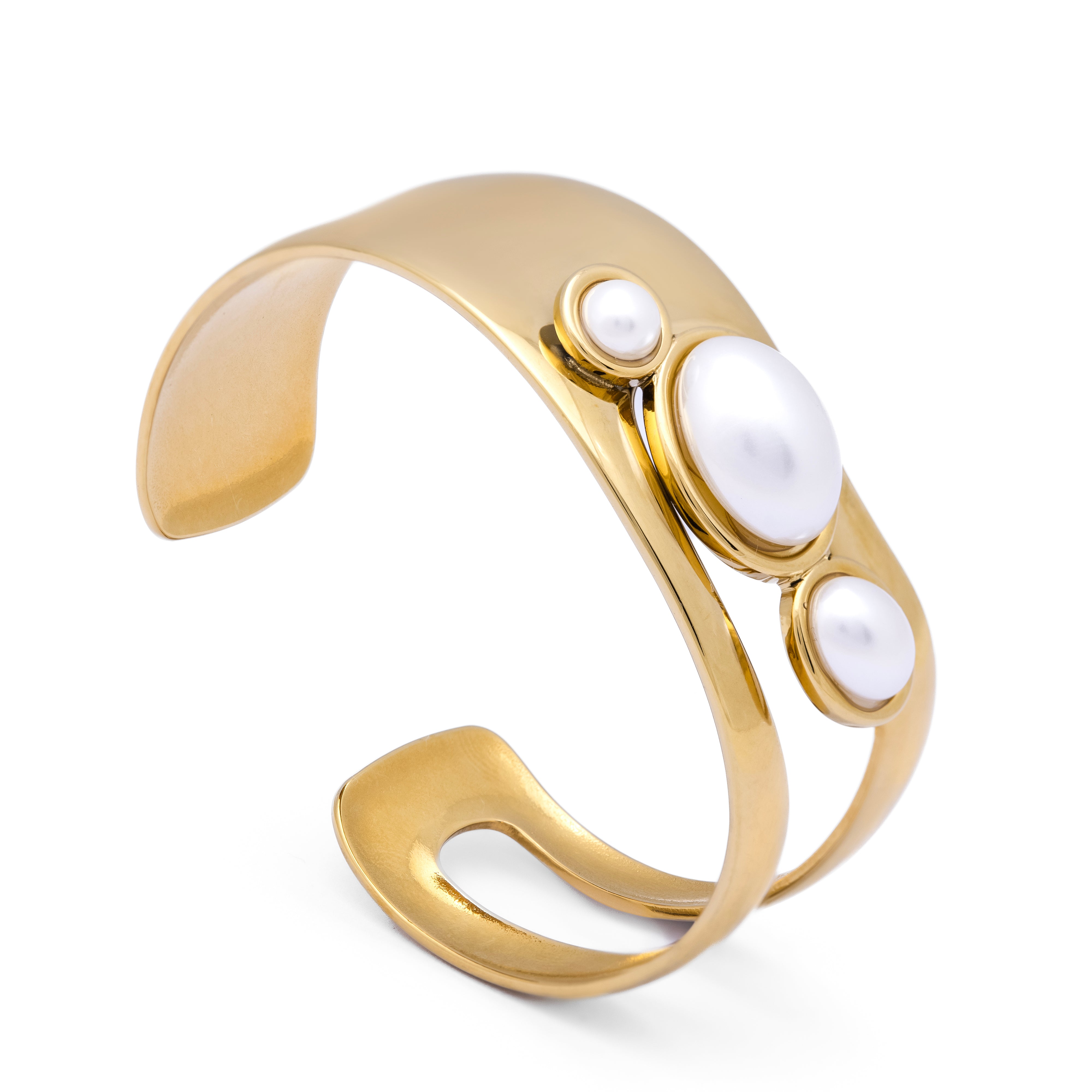 Pearl Arc Cuff
