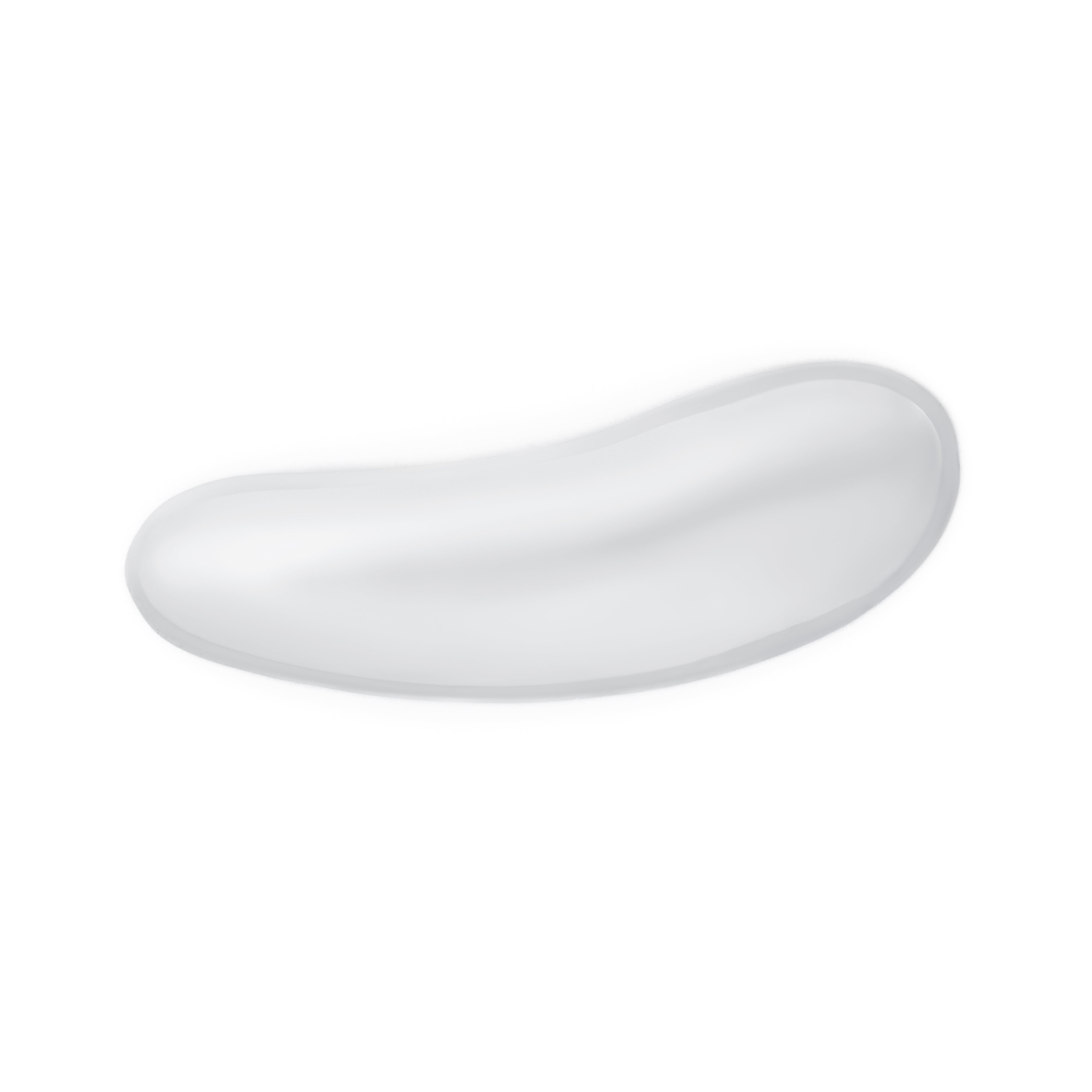Silver Mirror Pebble Stud